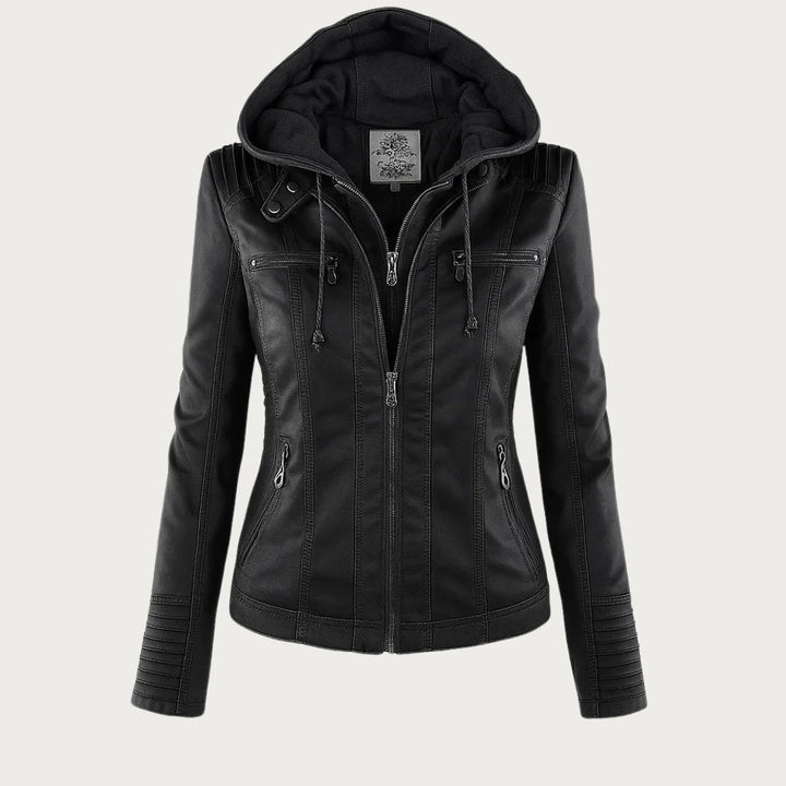 Flavia | Giacca in pelle robusta ed elegante