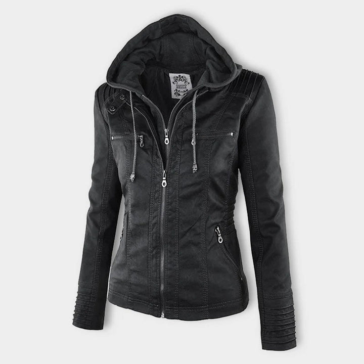 Flavia | Giacca in pelle robusta ed elegante