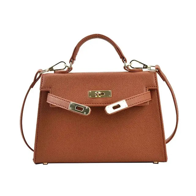 Janna | Elegante borsa a tracolla in stile Kelly