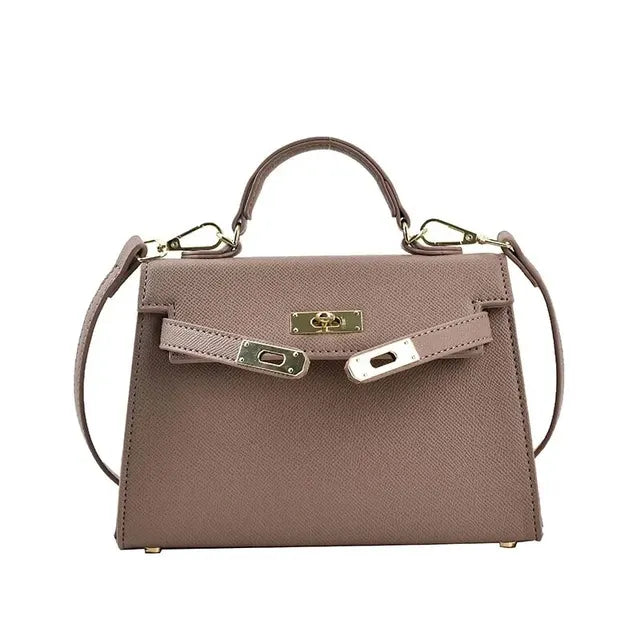 Janna | Elegante borsa a tracolla in stile Kelly