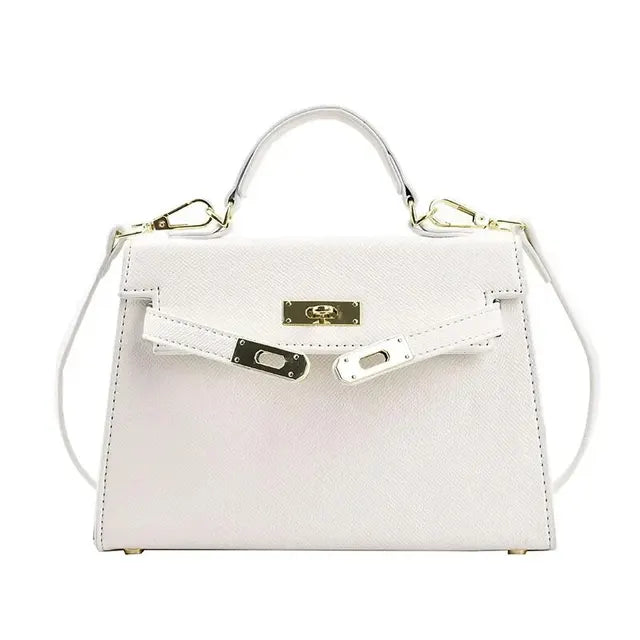 Janna | Elegante borsa a tracolla in stile Kelly