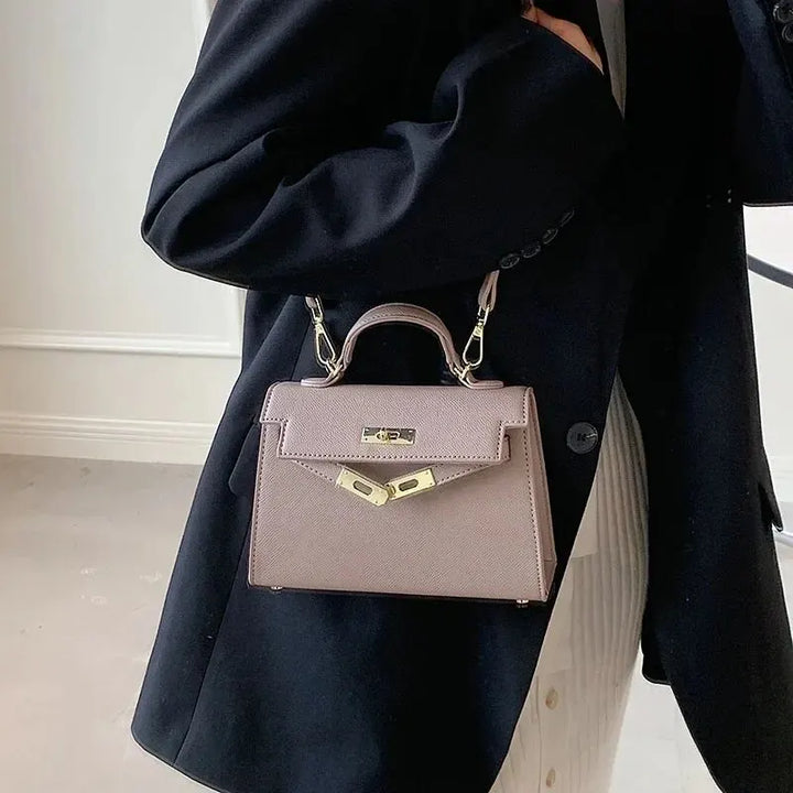 Janna | Elegante borsa a tracolla in stile Kelly