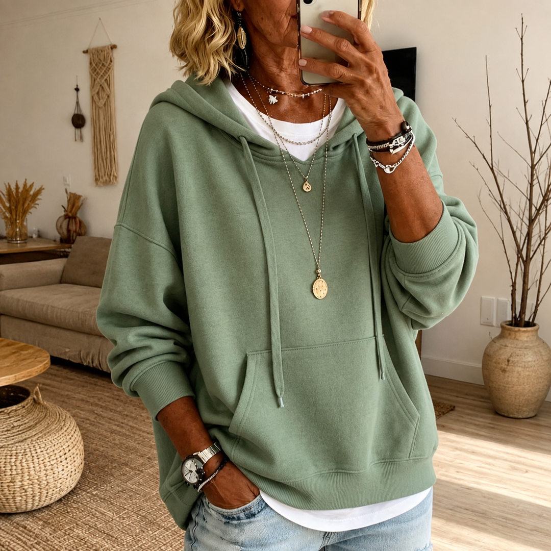 Amandine – Maglione elegante verde salvia