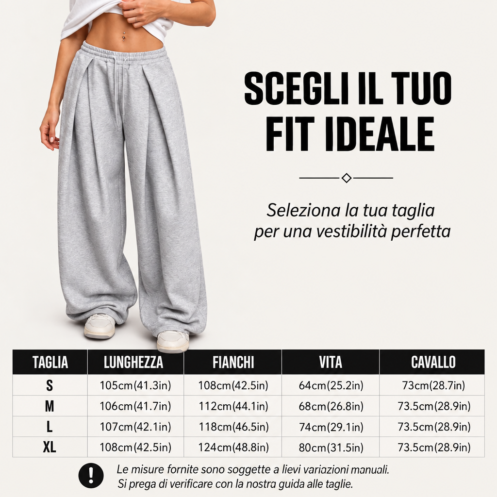 Pantaloni della tuta da donna casual a gamba larga e plissettati, verdi