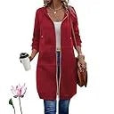 Felpe in pile con cappuccio e zip da donna